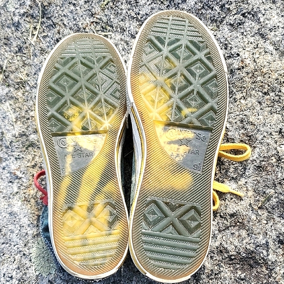 Chuck Taylor Converse All Star X Andy Warhol Canvas High-Top Sneakers Men's 9.5 - Picture 10 of 16